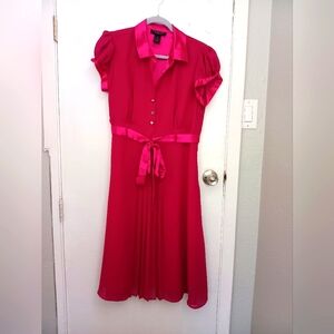 Vintage Magenta pink dress